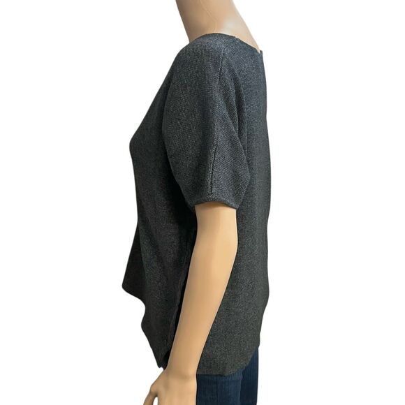 Billy Reid Womens Bound V Neck Sweater Medium Short Sleeve Luxury Minimalist - Picture 2 of 8